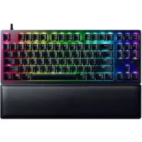 מקלדת גיימינג אופטית - Razer Huntsman V2 Tenkeyless Optical