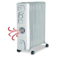 רדיאטור בטיחותי 14 צלעות + טורבו 3000W + 450W