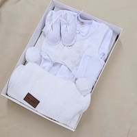 מארז ווסט סרוג צמות NB