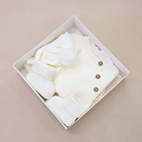 מארז סט סרוג כפתורים 3-6 חודשים