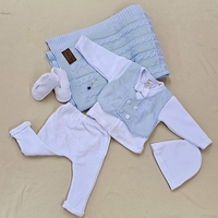 מארז ווסט סרוג צמות NB