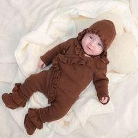 אוברול דגם ליה - חום