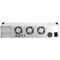QNAP NAS 873AeU-RP-4G, 8-Bay NAS, AMD Ryzen, 2*2.5GbE, 2*PS, 2xPCIE
