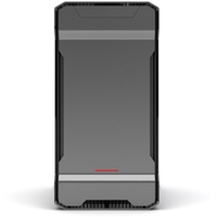 CASE ENTHOO EVOLV MATX TEMPERED GLASS Anthracite Grey