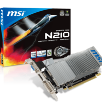 MSI N210-1GD3/LP DVI/VGA/HDMI