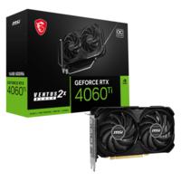 msi geforce rtx 4060 ti ventus 2x black 16g oc