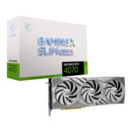 MSI GeForce RTX 4070 GAMING X SLIM WHITE 12G