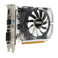 MSI NVIDIA GT 730 4GB - /VGA/DVI/HDMI
