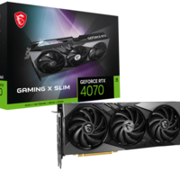 MSI GeForce RTX 4070 GAMING X SLIM 12G