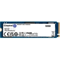 KINGSTON SSD 500GB NV2 PCIe NVMe 4.0 x4 M.2 2280