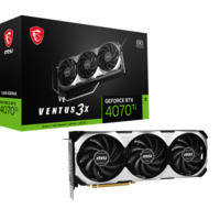 MSI NVIDIA GeForce RTX 4070 Ti VENTUS 3X OC 12G
