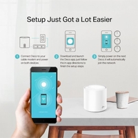 מגדיל טוח 3 יחידות TP-Link AX1800 Mesh Wi-Fi 6 System Deco X20