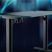 שולחן גיימינג מקצועי GMD08-1 RGB מבית LUMI