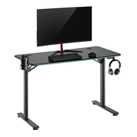 שולחן גיימינג מקצועי GMD08-1 RGB מבית LUMI