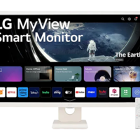 מסך מחשב חכם כולל שלט LG MyView 32SR50F-W 31.5 inch/FHD/60HZ/IPS/8ms/SPK/HDMI