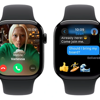 שעון חכם Apple Watch Series 10 GPS 42mm Jet Black Aluminium Case with Sport Band - S/M