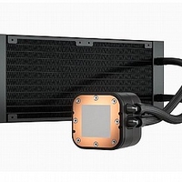 קירור נוזלי שחור Corsair iCUE H100i RGB ELITE AMD/INTEL