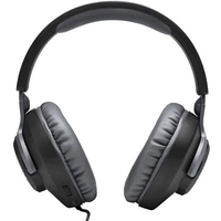 אוזניות גיימינג שחור JBL Quantum 100