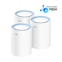 מגדיל טווח CUDY M1200 AC1200 Dual Band Whole Home Wi-Fi Mesh M1200(3-Pack)-IL