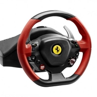 הגה מירוצים עם דוושות Thrustmaster Ferrari 458 Spider PC/XBOX ONE