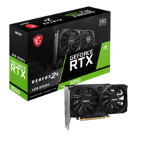 כרטיס מסך MSI GeForce RTX 3050 VENTUS 2X E 6G OC