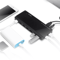מפצל 7 יציאות + 2 יציאות לטעינה Tp-Link USB 3.0 UH720