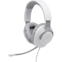 אוזניות גיימינג לבן JBL Quantum 100