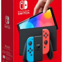 קונסולה נינטנדו שחור Nintendo Switch OLED