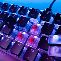 מקלדת גיימינג שחור ROCCAT VULCAN II Mini 65%