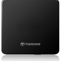 צורב חיצוני Transcend Super Slim Portable DVD±RW x8 USB 2.0 TS8XDVDS-K