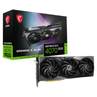 כרטיס מסך MSI GeForce RTX 4070 Super 12G Gaming X Slim