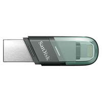 זיכרון נייד למכשירי אפל SanDisk iXpand Flash Drive Flip SDIX90N-128G USB 3.1