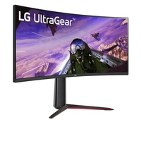 מסך מחשב גיימינג קעור LG UltraGear 34GP63AP-B 34 inch/UWQHD/160HZ/VA/5ms/SPK/HDMI-DP/FreeSync/Curved