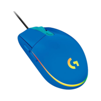 עכבר גיימרים חוטי כחול Logitech G102 Lightsync