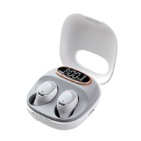 אוזניות אלחוטיות נטענות בצבע שחור ולבן Miracase True Wireless Earbuds MTWS120