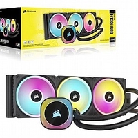 קירור נוזלי למעבד שחור Corsair iCUE H150i Elite Capellix X 360mm