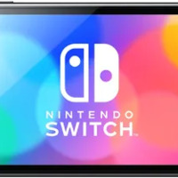 קונסולה נינטנדו שחור Nintendo Switch OLED