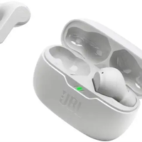 אוזניות אלחוטיות לבן JBL Wave Beam True Wireless