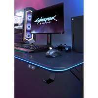 שולחן גיימינג מקצועי GMD08-1 RGB מבית LUMI