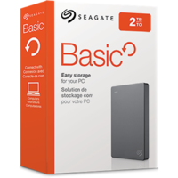 דיסק קשיח חיצוני נייד Seagate Basic Portable Drive 2TB