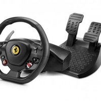 הגה מירוצים עם דוושות Thrustmaster T80 Ferrari 488 GTB Edition PC/PS4