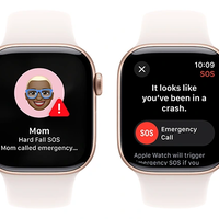 שעון חכם Apple Watch Series 10 GPS 42mm Rose Gold Aluminium Case with Light Blush Sport Band - S/M