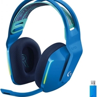 אוזניות גיימרים אלחוטיות כחול Logitech G733 LightSpeed RGB