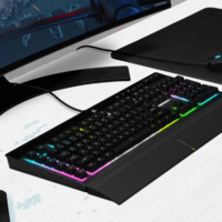 מקלדת גיימינג Corsair K55 RGB Pro XT