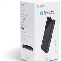 מפצל 7 יציאות + 2 יציאות לטעינה Tp-Link USB 3.0 UH720