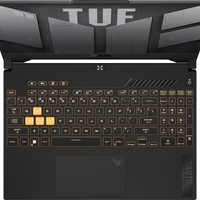 מחשב נייד גיימינג Asus TUF Gaming F15 Intel Core I7-13620H/16G/1TB M2 SSD/15.6 inch/RTX 4050/Gray/3Y/FX507VU-LP182