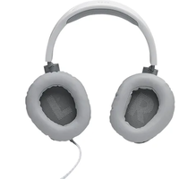 אוזניות גיימינג לבן JBL Quantum 100