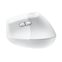 עכבר צבע אפור לבן Logitech Lift Vertical Ergonomic