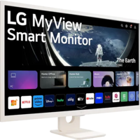 מסך מחשב חכם כולל שלט LG MyView 32SR50F-W 31.5 inch/FHD/60HZ/IPS/8ms/SPK/HDMI