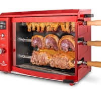 גריל שיפודים ברזילאי BRAZILIAN FLAME 3B (אדום)